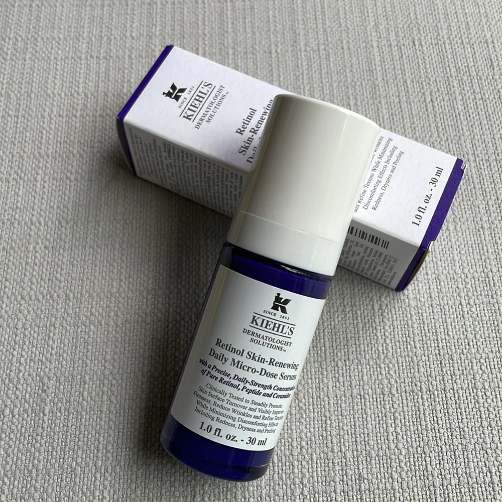 Kiehl's Micro-Dose Anti-Aging Retinol Serum with Ceramides and Peptide